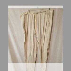 (O) Koolaburra by UGG Woman's Drawstring Pants 1X Cream